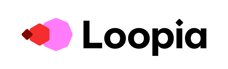 Loopia Webbhotell Loopia logo